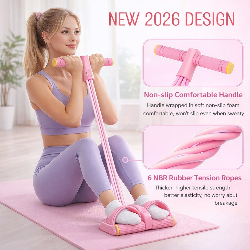 At home full body exercise band