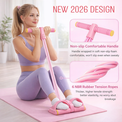 At home full body exercise band