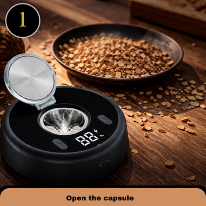 Automatic whiskey smoker kit