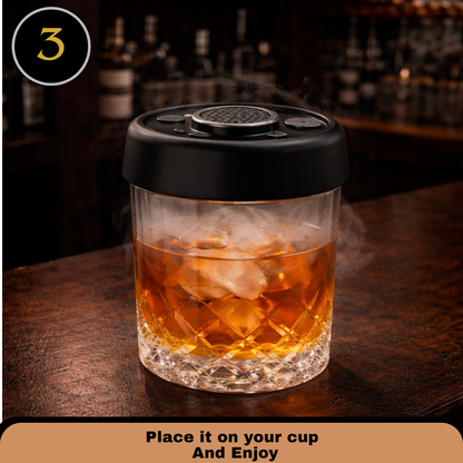 Automatic whiskey smoker kit