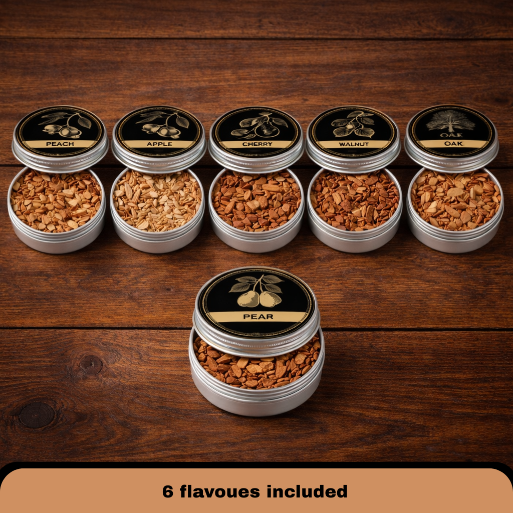 Automatic whiskey smoker kit