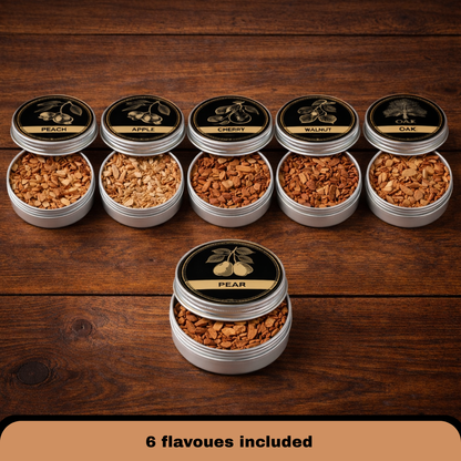 Automatic whiskey smoker kit